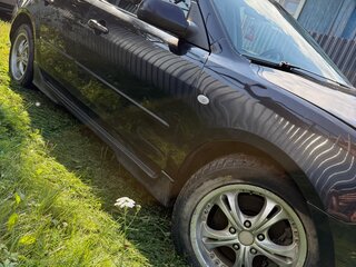 2007 Mazda 3 I (BK) Рестайлинг, чёрный, 380000 рублей, вид 3