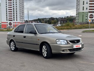 2007 Hyundai Accent ТагАЗ II, бежевый, 325000 рублей, вид 4