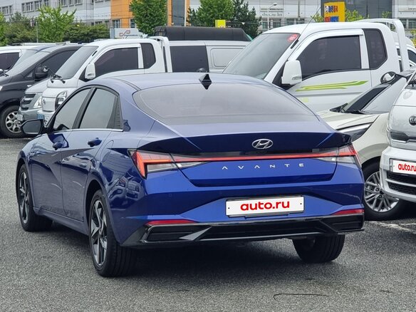 2023 Hyundai Avante VII, синий - вид 4