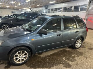2014 Lada (ВАЗ) Kalina II, голубой, 330000 рублей, вид 3