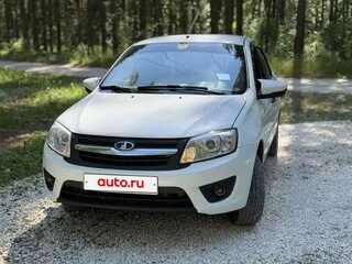 2016 Lada (ВАЗ) Granta I, белый, 549000 рублей, вид 1