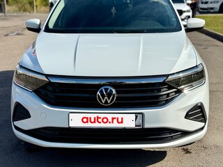 2021 Volkswagen Polo VI, белый, 1650000 рублей, вид 2