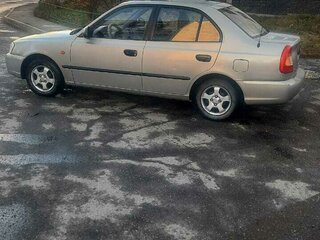 2008 Hyundai Accent ТагАЗ II, бежевый, 490000 рублей, вид 4