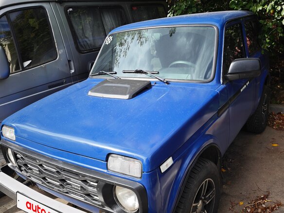 2007 Lada (ВАЗ) 2121 (4x4) I Рестайлинг, синий, 425000 рублей - вид 2