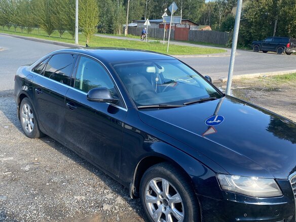 2008 Audi A4 IV (B8), синий, 800000 рублей - вид 9