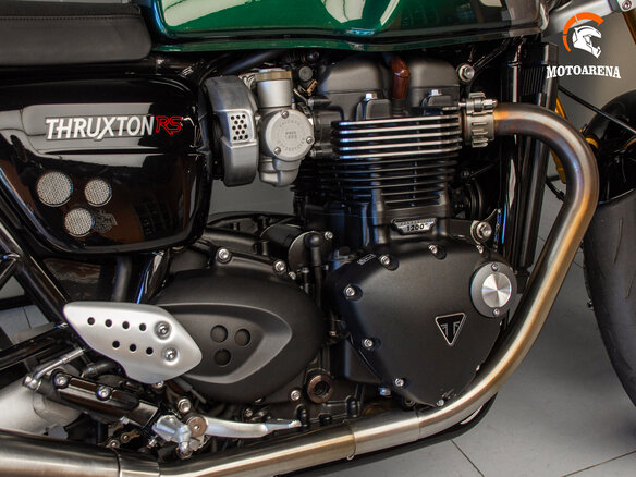 2022 Triumph Thruxton, чёрный, 1331647 рублей - вид 13