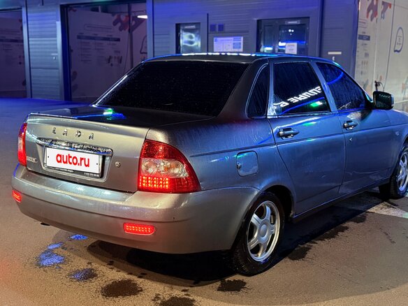 2007 Lada (ВАЗ) Priora I, серый, 205000 рублей - вид 4