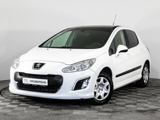 2012 Peugeot 308 I Рестайлинг, белый, 375000 рублей, вид 1