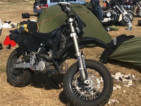 2005 Suzuki DR-Z 400 SM, чёрный, 370000 рублей, вид 2