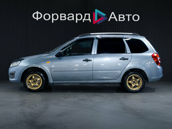 2015 Lada (ВАЗ) Kalina II, серый, 449999 рублей - вид 3