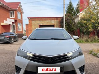 2013 Toyota Corolla XI (E160, E170, E180), белый, 1145000 рублей, вид 2