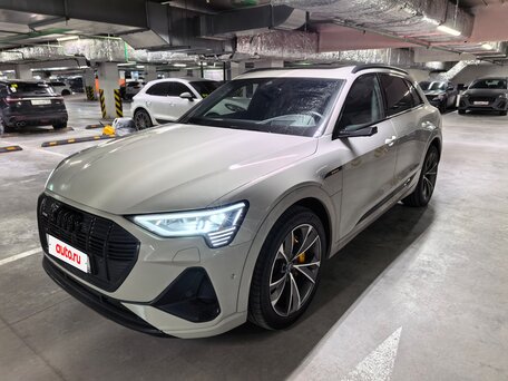 2021 Audi e-tron 55 I, бежевый, вид 2