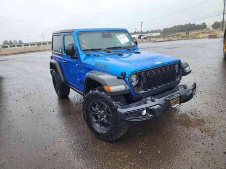 2025 Jeep Wrangler IV (JL) Рестайлинг, синий, 5850000 рублей, вид 1