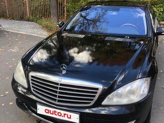 2008 Mercedes-Benz S-Класс 350 Long V (W221), чёрный, 990000 рублей, вид 2