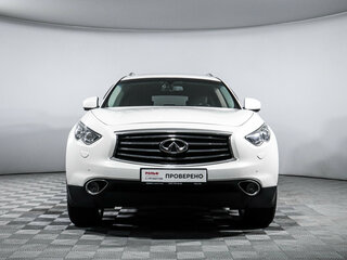 2013 Infiniti FX37 II (S51) Рестайлинг, белый, 2325000 рублей, вид 2