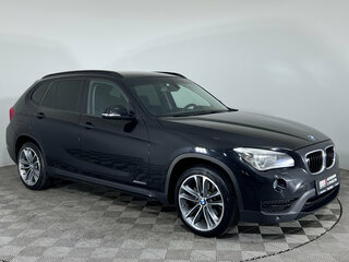 2013 BMW X1 20i I (E84) Рестайлинг, чёрный, 1415000 рублей, вид 3