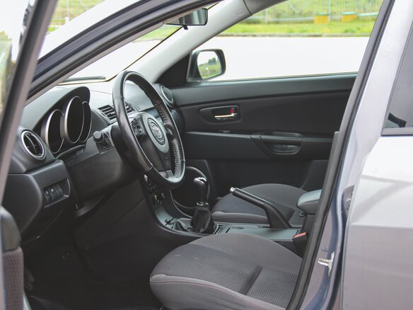 2008 Mazda 3 I (BK) Рестайлинг, серый, 770000 рублей - вид 15