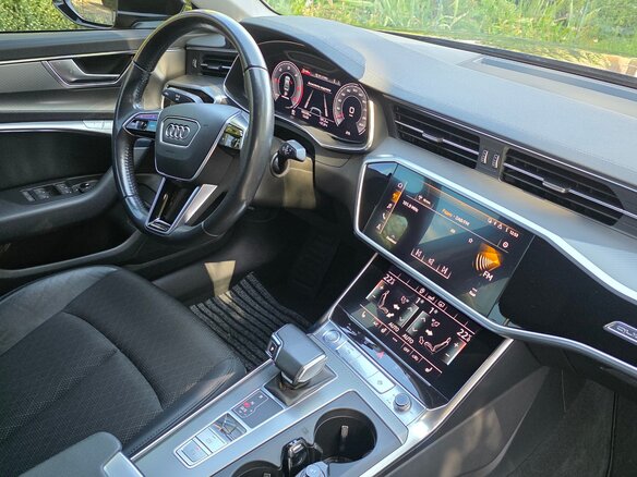 2020 Audi A6 40 TDI V (C8), чёрный, 3820000 рублей - вид 15