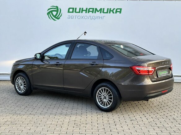 2021 Lada (ВАЗ) Vesta I, коричневый, 880000 рублей - вид 5