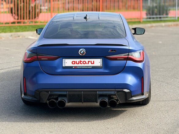2022 BMW M4 Competition Package G82/G83, синий, 10850000 рублей - вид 7