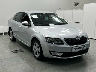2015 Skoda Octavia III (A7), серебристый, 1220000 рублей, вид 3