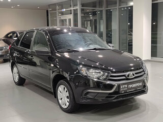 2021 Lada (ВАЗ) Granta I Рестайлинг, чёрный, 697000 рублей, вид 3