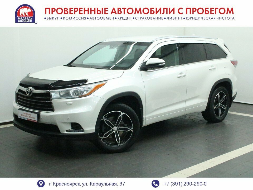 Открыть фотографии: Toyota Highlander III (XU50)