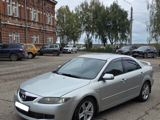 2005 Mazda 6 I (GG) Рестайлинг, серебристый, 339000 рублей, вид 3