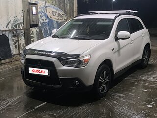 2012 Mitsubishi ASX I Рестайлинг, белый, 1069000 рублей, вид 1