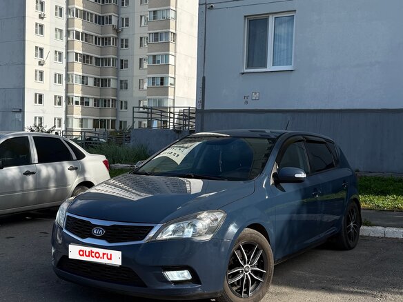 2010 Kia Ceed I Рестайлинг, синий, 780000 рублей - вид 1