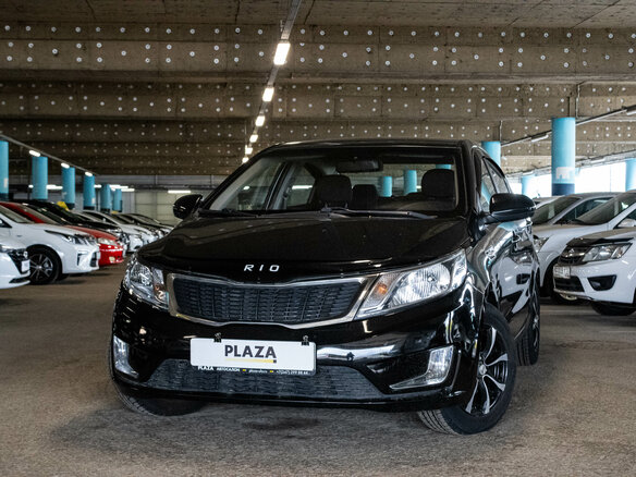 2014 Kia Rio III, чёрный, 979000 рублей