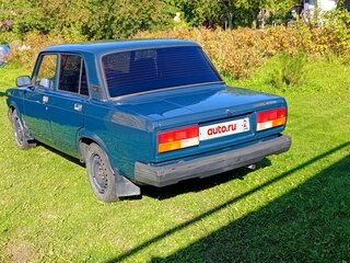 2008 Lada (ВАЗ) 2107, зелёный, 160000 рублей, вид 2