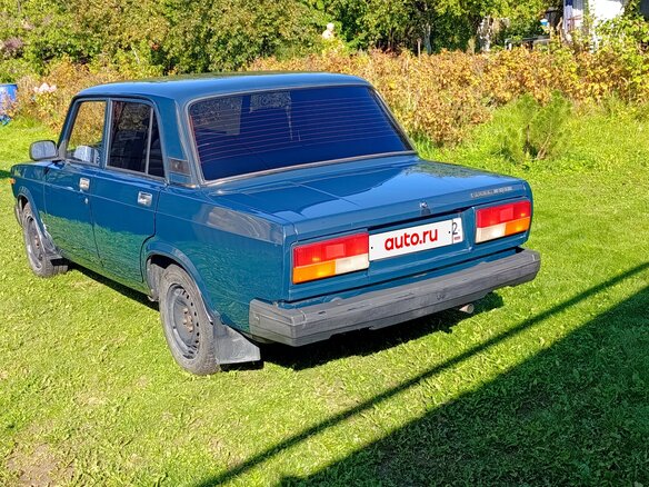 2008 Lada (ВАЗ) 2107, зелёный, 160000 рублей - вид 1