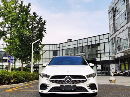 2022 Mercedes-Benz A-Класс 180 Long IV (W177), белый, 1780000 рублей, вид 2