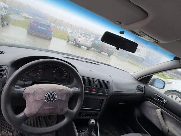 2001 Volkswagen Golf IV, чёрный, 215000 рублей - вид 9