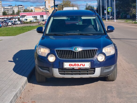2012 Skoda Yeti I, синий, 540000 рублей - вид 1