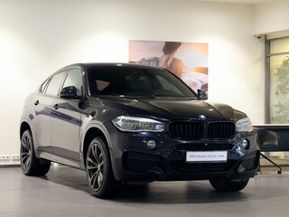 2017 BMW X6 40d II (F16), чёрный, 4051000 рублей, вид 3
