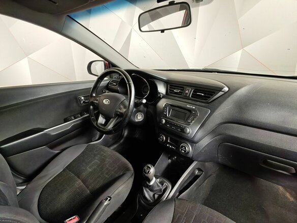 2012 Kia Rio 5-speed III, красный, 411000 рублей - вид 10