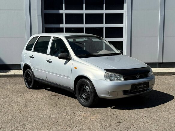 2008 Lada (ВАЗ) Kalina I, серебристый, 150000 рублей - вид 6