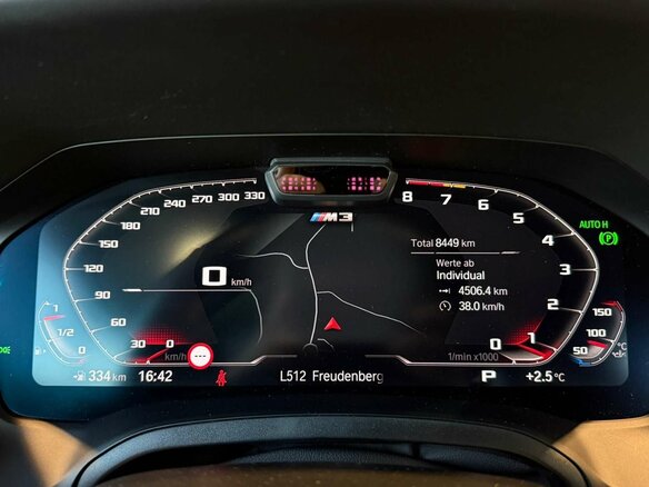 2022 BMW M3 Competition Package VI (G80), белый - вид 14