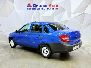 2018 Lada (ВАЗ) Granta I, синий, 390000 рублей, вид 4
