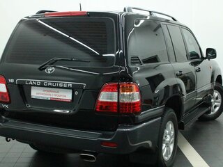 2006 Toyota Land Cruiser 100 Series Рестайлинг 2, чёрный, 5795000 рублей, вид 2