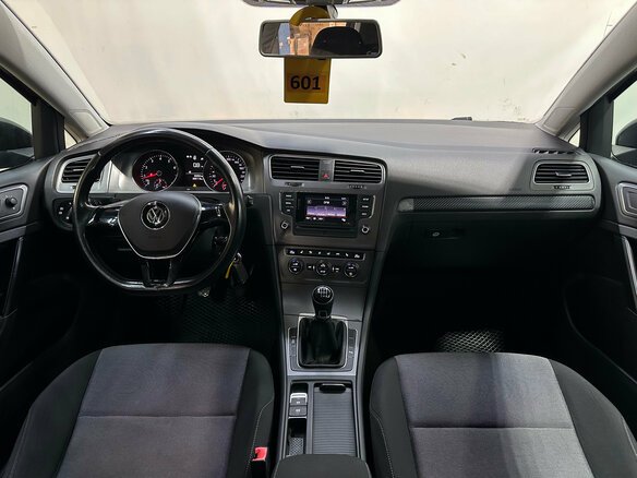 2013 Volkswagen Golf VII, чёрный, 890000 рублей - вид 7