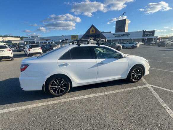 2017 Toyota Camry VII (XV50) Рестайлинг 2, белый, 2270000 рублей - вид 5