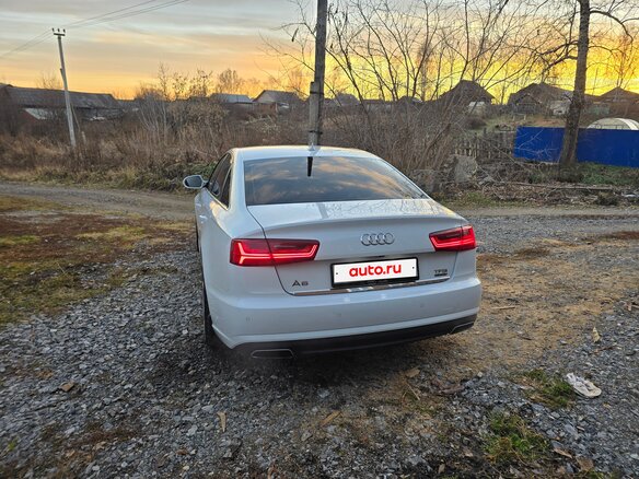 2016 Audi A6 IV (C7) Рестайлинг, белый, 2800000 рублей - вид 2