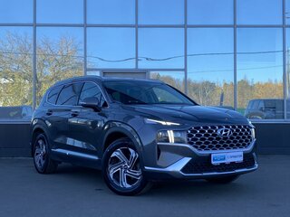 2021 Hyundai Santa Fe IV Рестайлинг, серый, 3369000 рублей, вид 3