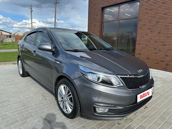 2013 Kia Rio III, серый, 1100000 рублей - вид 2