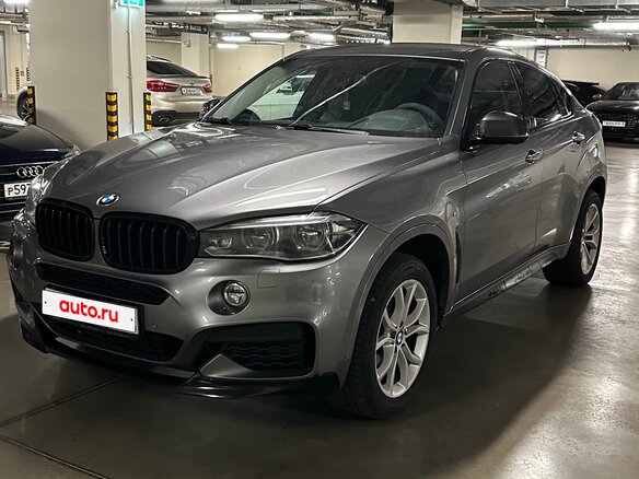2017 BMW X6 30d II (F16), серый, 3200000 рублей