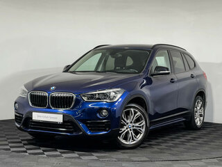 2019 BMW X1 18d xDrive II (F48), синий, 2999000 рублей, вид 1