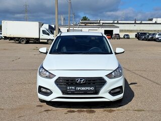 2019 Hyundai Solaris II, белый, 1145000 рублей, вид 2